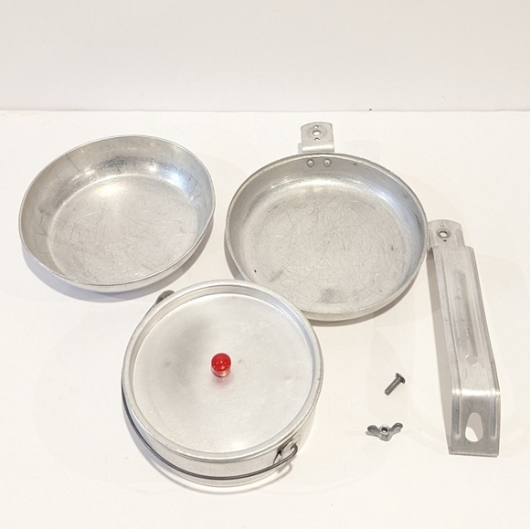 VINTAGE aluminium kids camping set - Picture 6 of 16